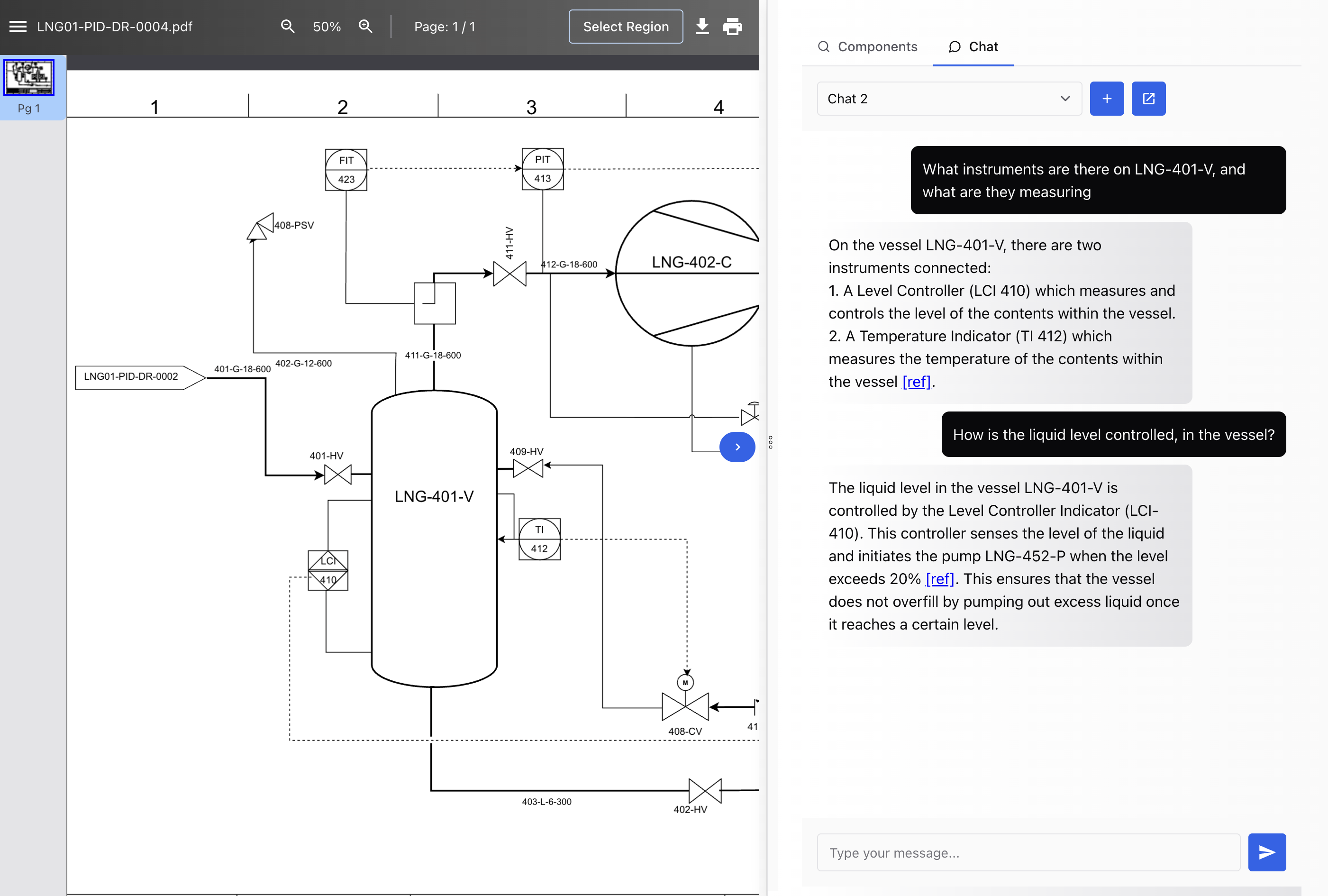 Chat-GPT for Engineering Documents